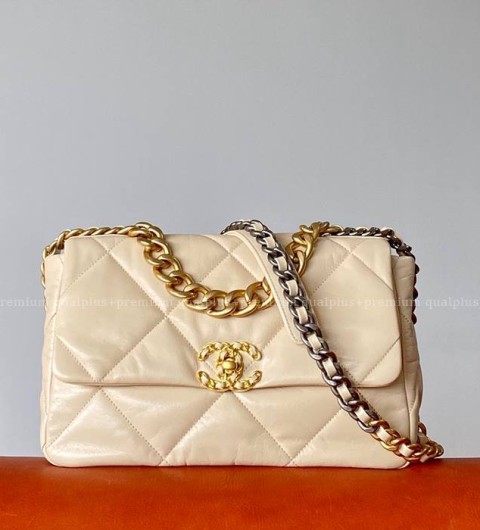 샤넬 19 숄더백 라지