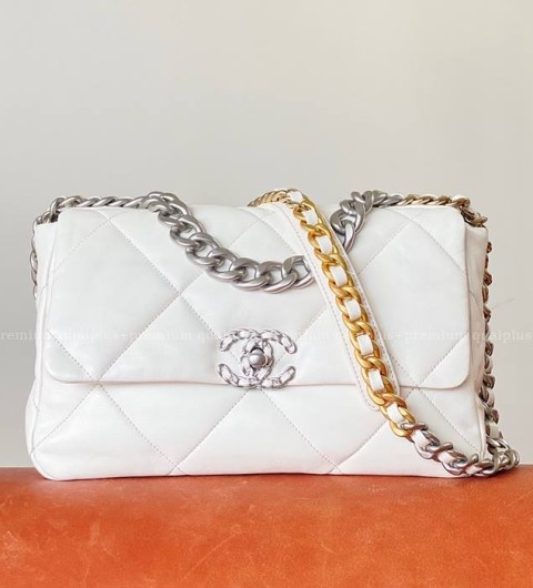 샤넬 19 숄더백 라지