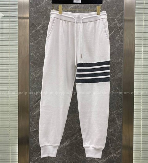 톰브라운 4-바 와플 트레이닝 팬츠