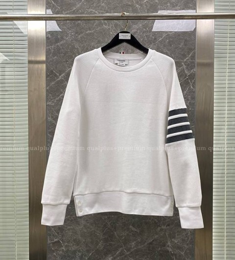 톰브라운 4-바 와플 맨투맨