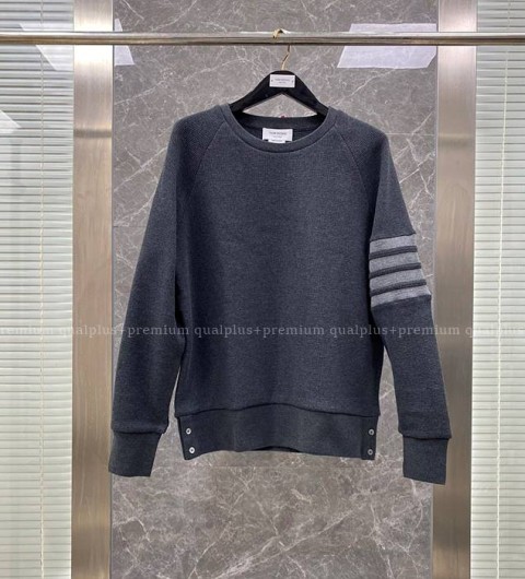 톰브라운 4-바 와플 맨투맨