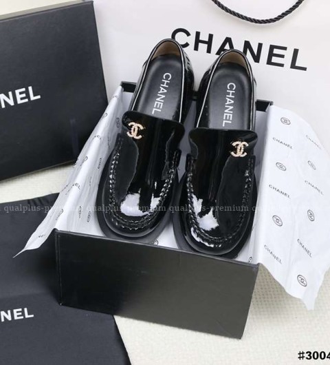 [국내배송] 샤* 진주 CC로고 페이던트 로퍼