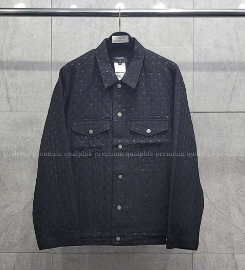 [국내배송] 샤* 로고 블랙 자켓