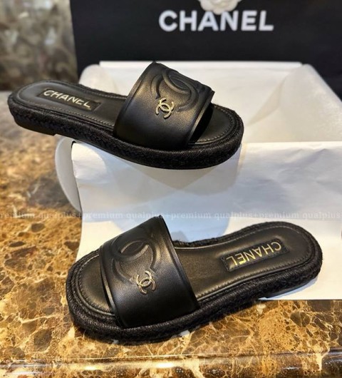 샤넬 CC 슬리퍼 여성용