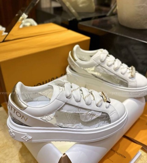 루이비통 타임아웃 스니커즈 여성용