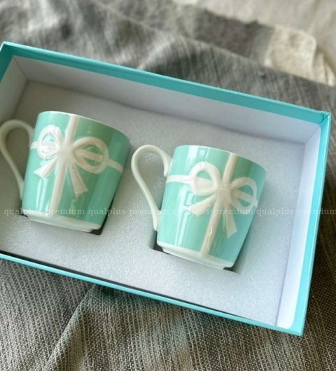 [국내배송] 티*니 블루 리본 머그컵 세트