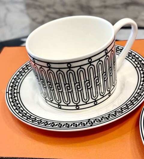 [국내배송] 에*메스 H 데코 커피잔 세트