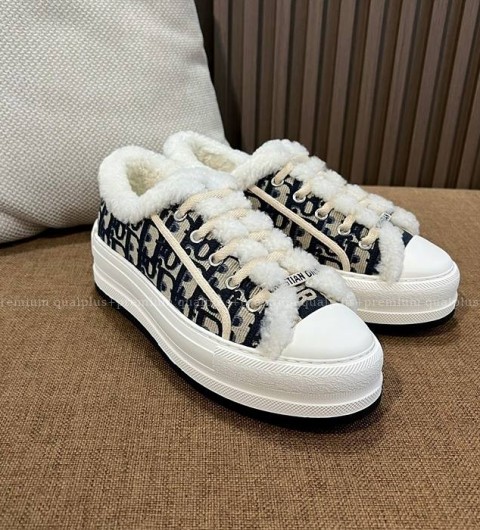 디올 WALK'N'D*OR 워크앤디올 플랫폼 스니커즈 여성용