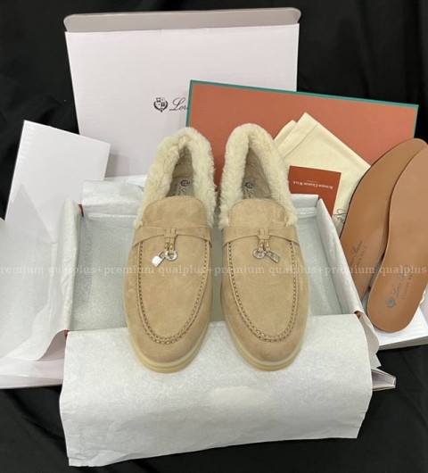 로로피아나 썸머 참스 워크 로퍼 여성용