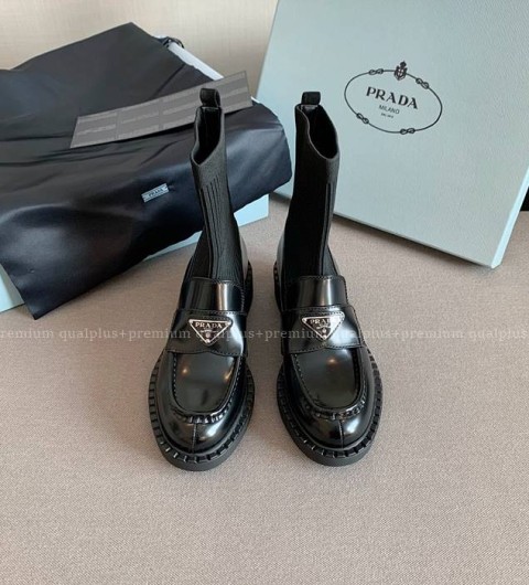 프라다 니트 로퍼