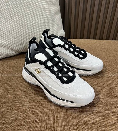 샤넬 믹스드파이버 스니커즈 여성용