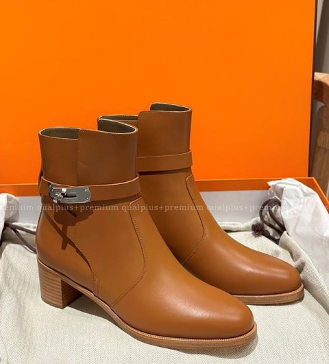 에르메스 프렌치 앵클 부츠 7cm 여성용