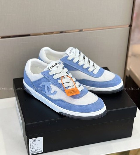 샤넬 CC 로고 스니커즈 남성용