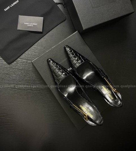 입생로랑 리 슬링백 펌프스 10cm 여성용