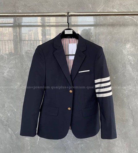 톰브라운 4-바 웨빙 블레이저 자켓