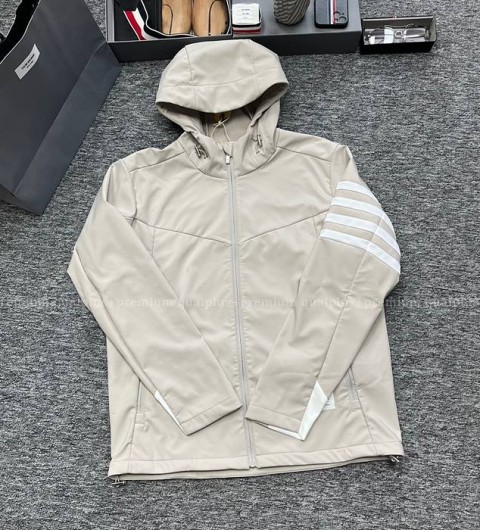 톰브라운 4-바 후드 자켓