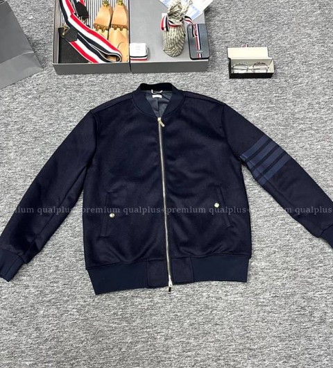 톰브라운 4-바 울 보머 자켓