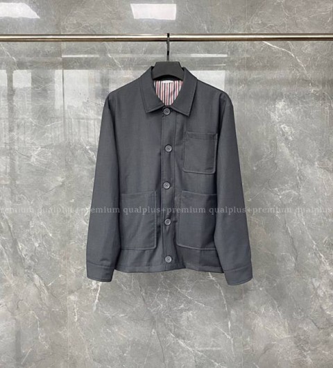 톰브라운 멀티 포켓 트윌 자켓