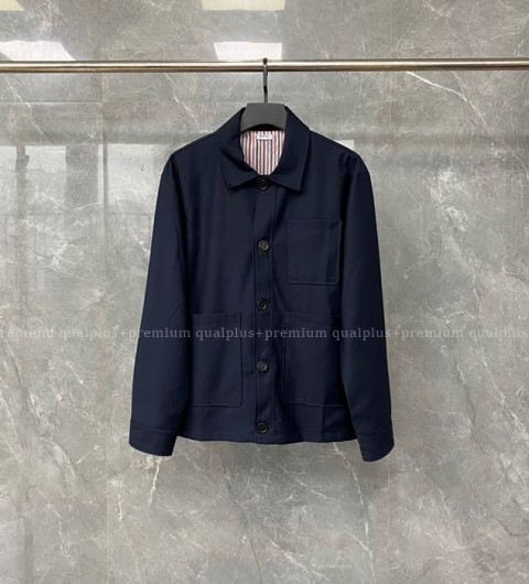 톰브라운 멀티 포켓 트윌 자켓