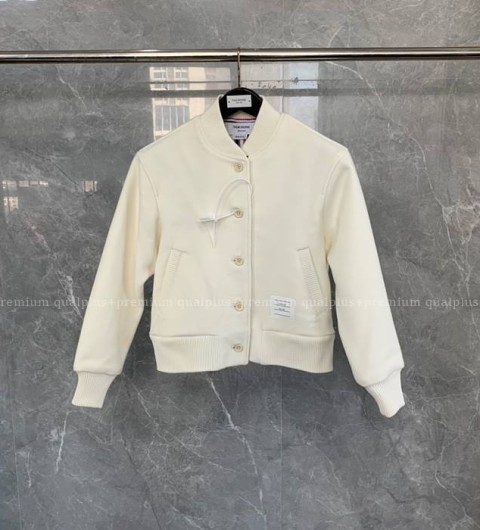 톰브라운 백 스트라이프 울 자켓 여성용