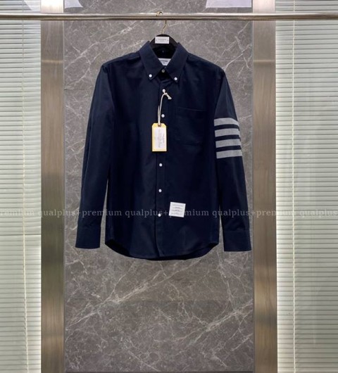 톰브라운 4-바 플란넬 셔츠