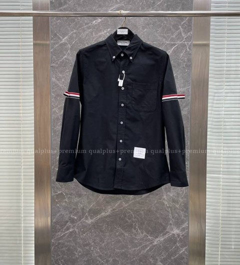 톰브라운 암밴드 옥스포드 셔츠