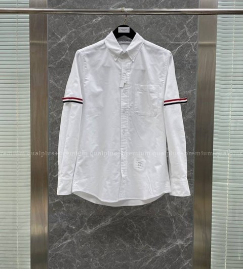 톰브라운 암밴드 옥스포드 셔츠