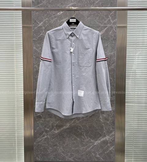 톰브라운 암밴드 옥스포드 셔츠