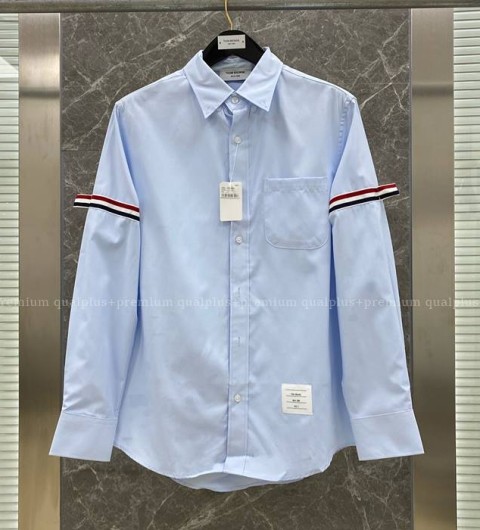 톰브라운 암밴드 옥스포드 셔츠