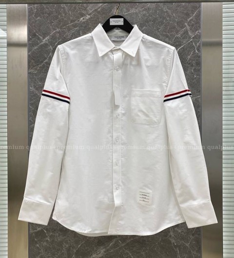 톰브라운 암밴드 옥스포드 셔츠