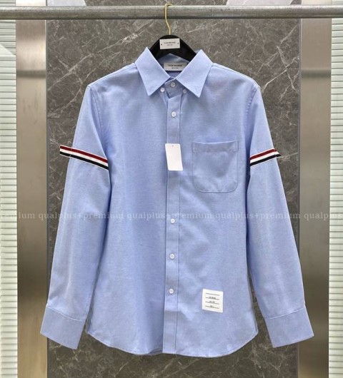 톰브라운 암밴드 옥스포드 셔츠