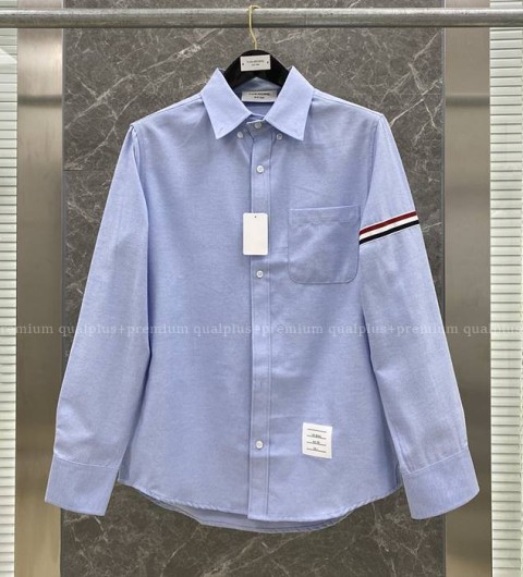 톰브라운 암밴드 옥스포드 셔츠