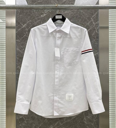 톰브라운 암밴드 옥스포드 셔츠