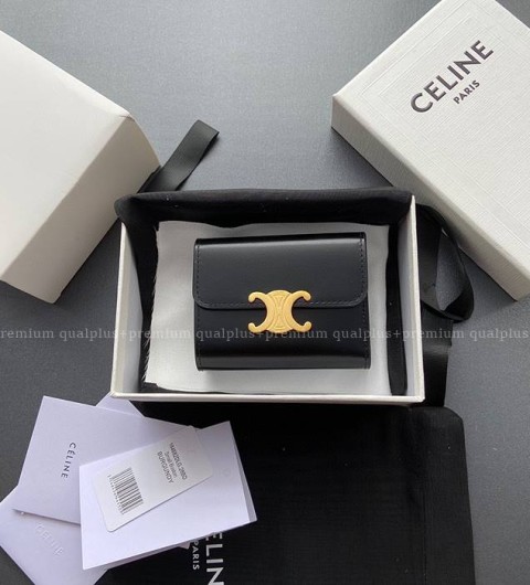 셀린느 트리옹프 동전 컴팩트 지갑