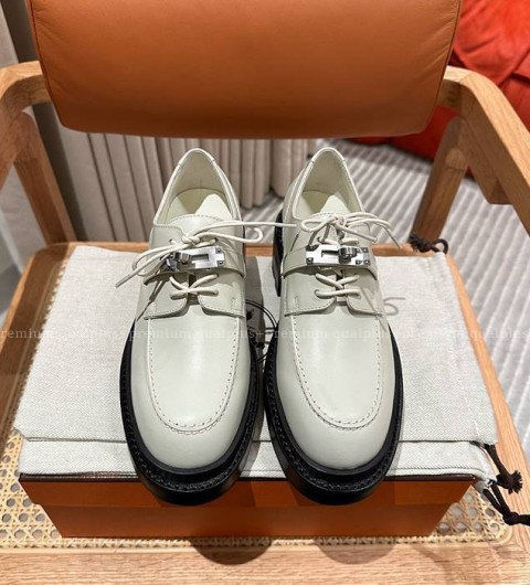 에르메스 퍼스트 옥스포드 슈즈 로퍼 여성용