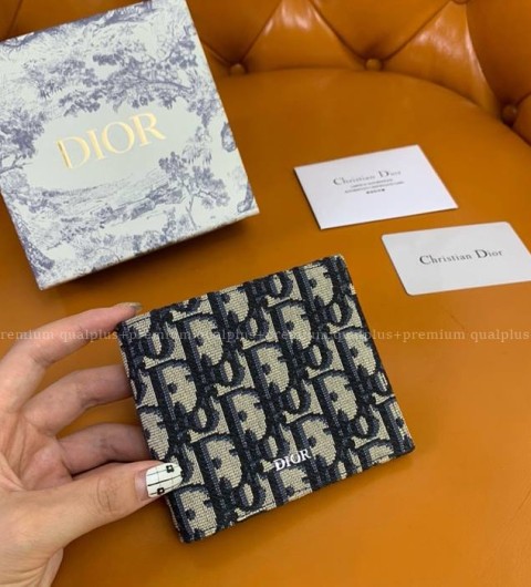 디올 오블리크 반지갑 남성용