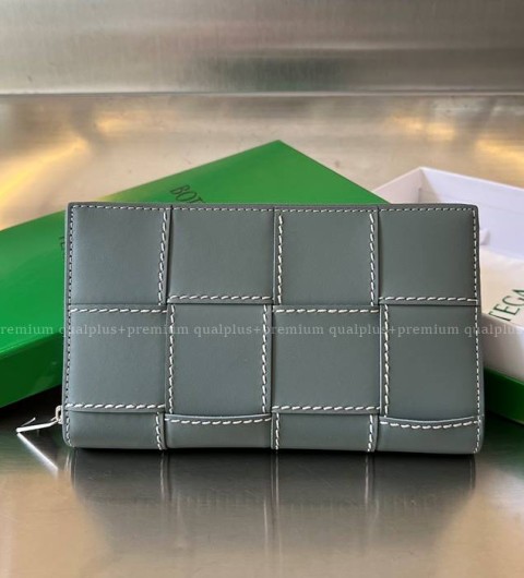 보테가베네타 748054 카세트 지퍼 어라운드 장지갑 남성용