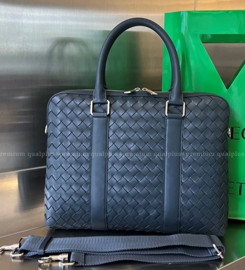 보테가베네타 690702 인트레치아토 슬림 브리프케이스 서류가방 남성용