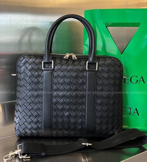 보테가베네타 690702 인트레치아토 슬림 브리프케이스 서류가방 남성용