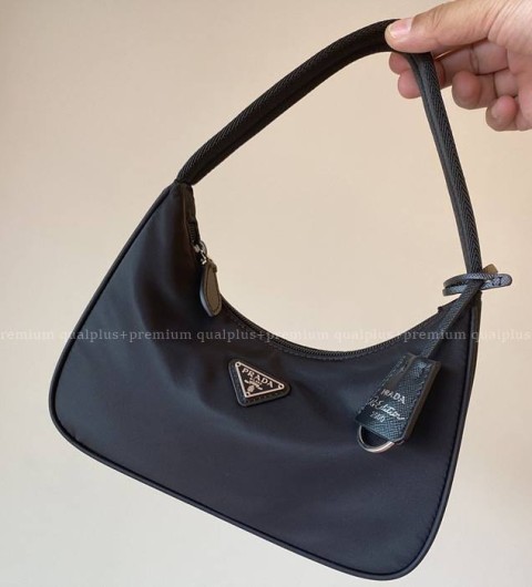 프라다 1NE204 리에디션 트리밍 테수토 호보 숄더백