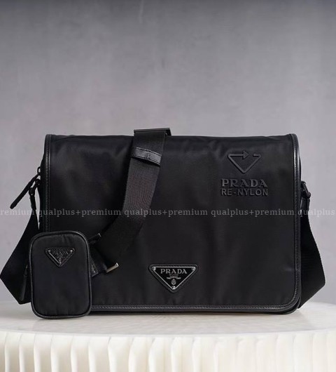 프라다 2VD039 리나일론 로고 메신저 숄더백 남녀공용