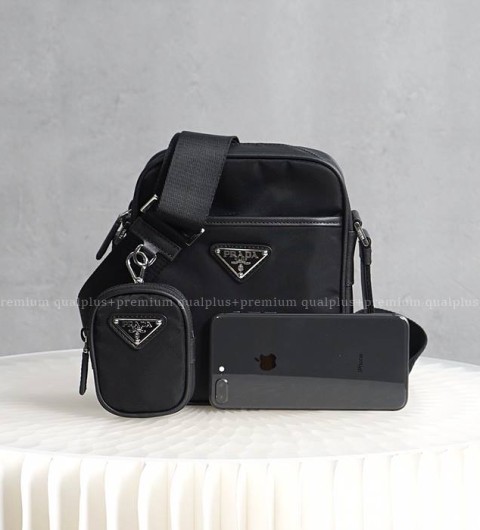 프라다 2VH112 리나일론 테수토 메신저 숄더백 남성용