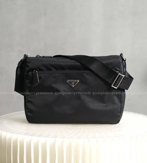 프라다 1BC421 리나일론 미니벌 숄더백  남녀공용