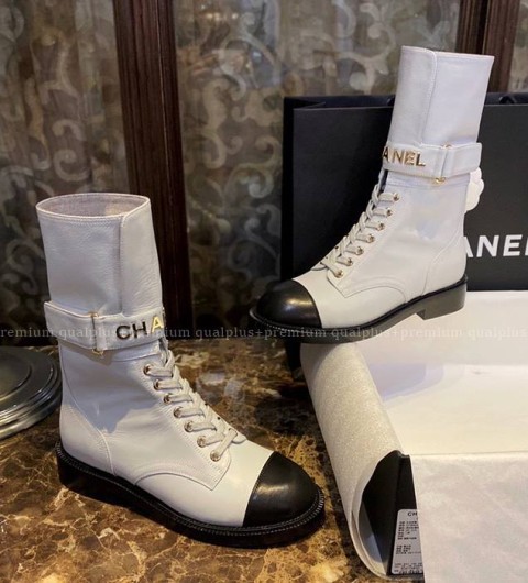 샤넬 워커 스트랩 부츠 여성용
