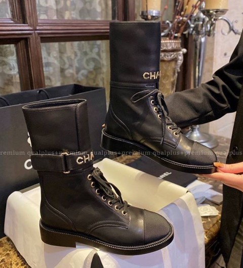 샤넬 워커 스트랩 부츠 여성용