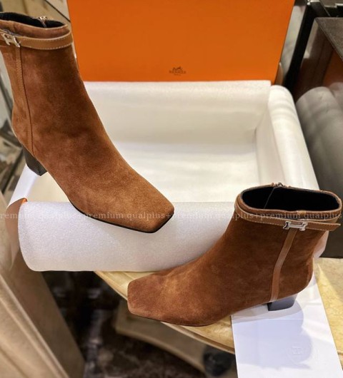 에르메스 오마주 앵클 부츠 여성용