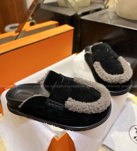 에르메스 고 뮬 여성용