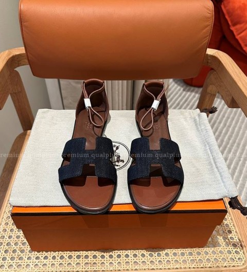 에르메스 산토리니 샌들 여성용