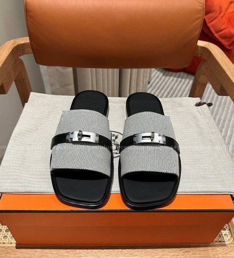 에르메스 가브리엘 샌들 슬리퍼 남성용