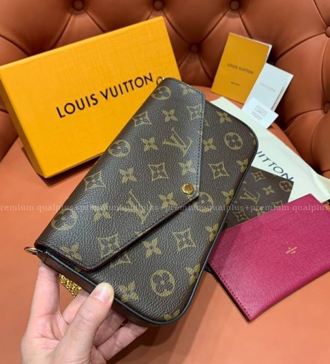 루이비통 M61276 포쉐트 펠리시 체인 숄더백